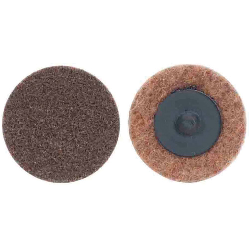 Disques non tiss&eacute;s &agrave; changement rapide, 3" dia., Grain Extra grossier, Oxyde d'aluminium Seaboard Timber Mart