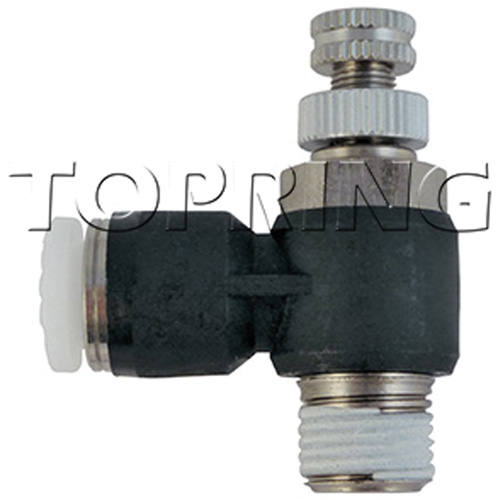 R&eacute;gulateur du d&eacute;bit d'air avec soupape de retenue, 1/4" NPT, PSI max. de 150 psi, Canalisation Seaboard Timber Mart