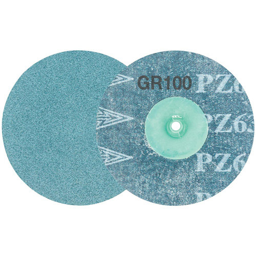 TWIST TOPCUT Sanding Disc, 3" Dia., 100 Grit, Zirconium Seaboard Timber Mart