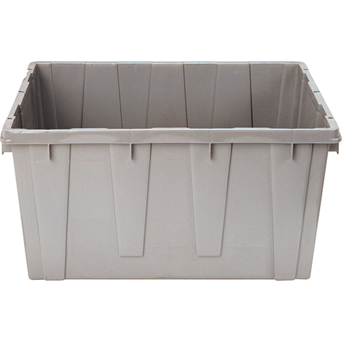 Nesting Container, 21.1" W x 17.7" D x 12" H, Grey Seaboard Timber Mart