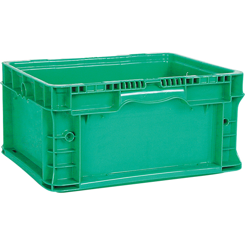 StakPak Plus 4845 System Containers, 15" W x 12" D x 5" H, Medium Green Seaboard Timber Mart