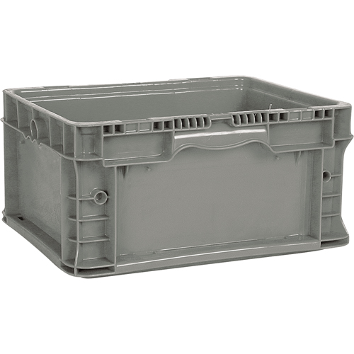 StakPak Plus 4845 System Containers, 7-2/5" W x 12" D x 5" H, Grey Seaboard Timber Mart