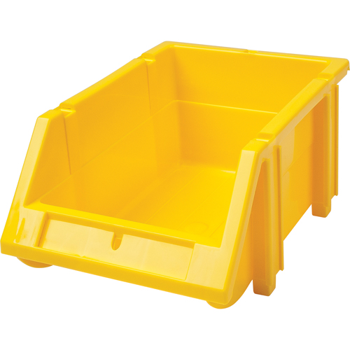 Stack & Hang Bin, 4-13/16" W x 3-3/16" H x 7-1/8" D, Yellow Seaboard Timber Mart