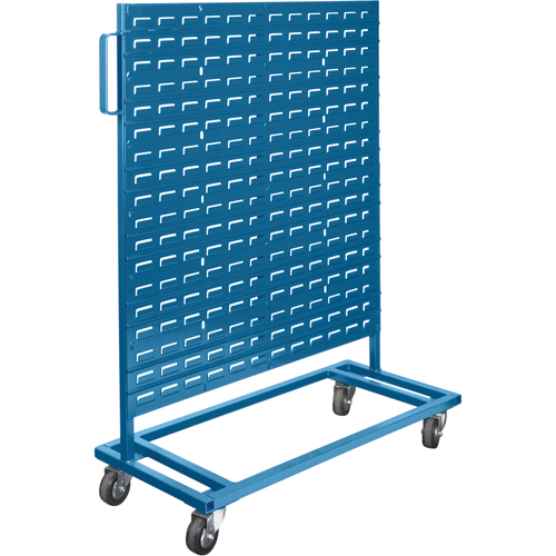 Mobile Bin Racks - Singled Sided, Single-sided, 36" W x 16" D x 46-1/2" H Seaboard Timber Mart