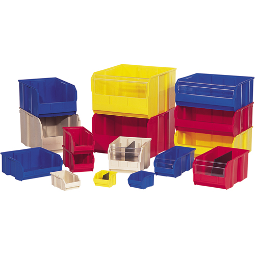 Ultra Stack & Hang Bin, 4-1/8" W x 3" H x 5" D, Blue Seaboard Timber Mart