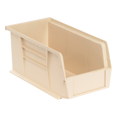 Ultra Stack & Hang Bin, 5-1/2" W x 5" H x 10-7/8" D, Ivory Seaboard Timber Mart