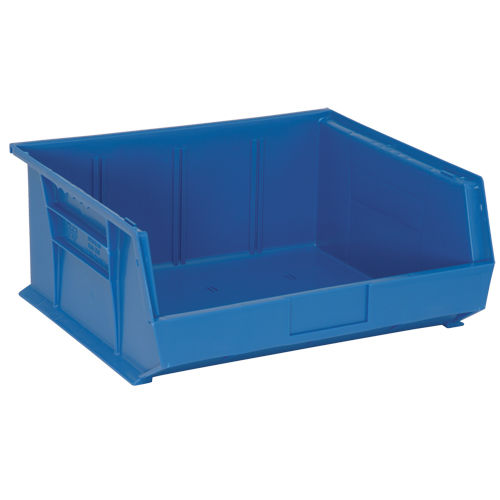 Ultra Stack & Hang Bin, 16-1/2" W x 7" H x 14-3/4" D, Blue Seaboard Timber Mart