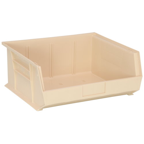 Bacs ultra empilable & suspendable, 16-1/2" la, 7" h x 14-3/4" p, Ivoire Seaboard Timber Mart