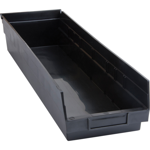 Recycled Shelf Bins, 6-5/8" W x 23-5/8" D x 4" H, 50 lbs. Capacity Seaboard Timber Mart