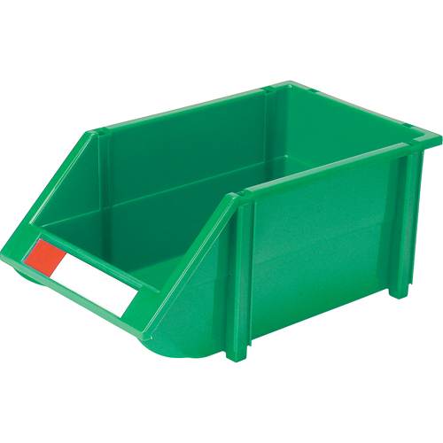 Bac empilable & &agrave; suspendre, 8-3/16" la, 6-3/16" h x 14" p, Vert Seaboard Timber Mart