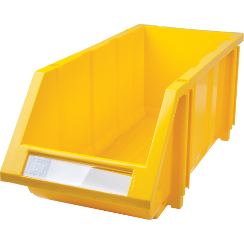 Stack & Hang Bin, 7-7/8" W x 7" H x 17-11/16" D, Yellow Seaboard Timber Mart