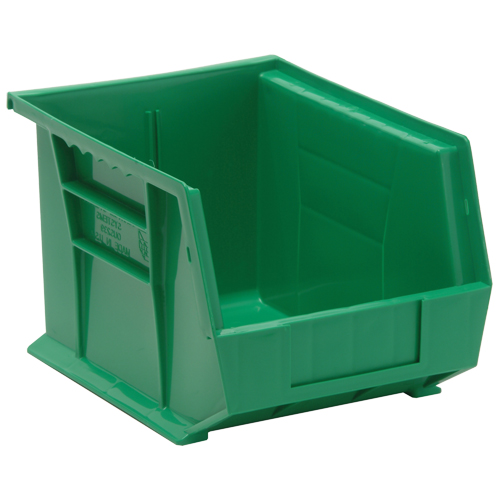 Ultra Stack & Hang Bin, 8-1/4" W x 7" H x 10-3/4" D, Green Seaboard Timber Mart