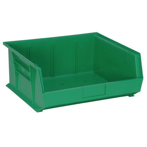 Ultra Stack & Hang Bin, 16-1/2" W x 7" H x 14-3/4" D, Green Seaboard Timber Mart