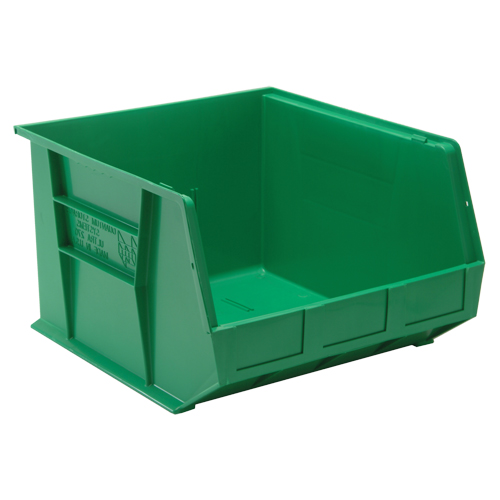 Ultra Stack & Hang Bin, 16-1/2" W x 11" H x 18" D, Green Seaboard Timber Mart