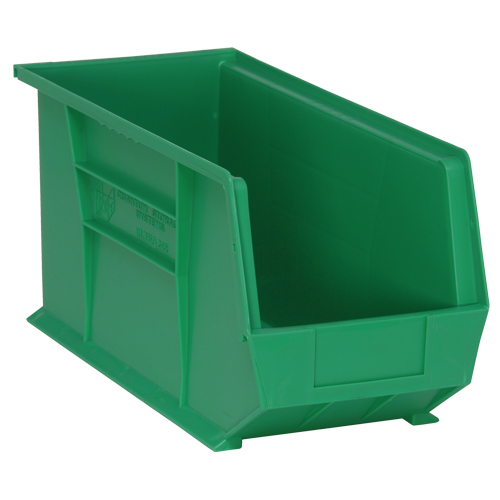 Ultra Stack & Hang Bin, 8-1/4" W x 9" H x 18" D, Green Seaboard Timber Mart