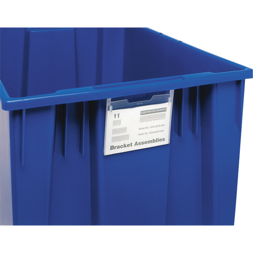 Support d'&eacute;tiquette pour contenant Stack & Nest Seaboard Timber Mart