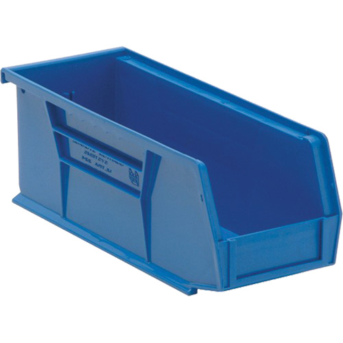 Bacs ultra empilable & suspendable, 4-1/8" la, 4" h x 10-7/8" p, Bleu Seaboard Timber Mart