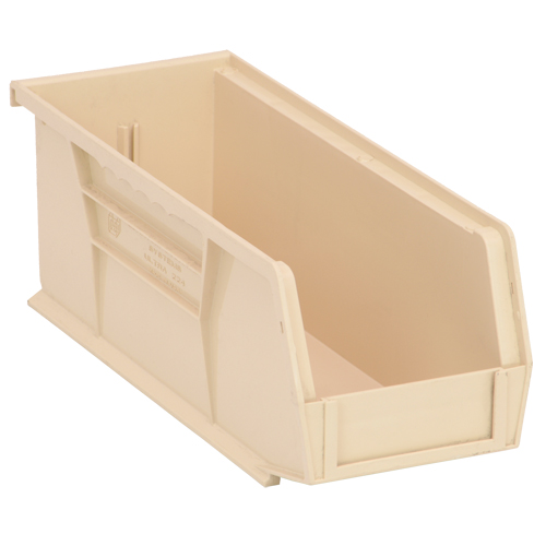 Ultra Stack & Hang Bin, 4-1/8" W x 4" H x 10-7/8" D, Ivory Seaboard Timber Mart