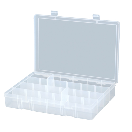Compact Compartment Cases, 13.125" W x 2.3125" D x 9" H, 24 Compartments Seaboard Timber Mart