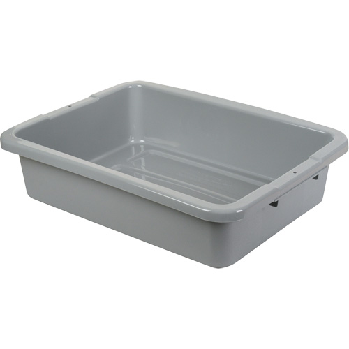 Boîtes utilitaires - Gris, 5" ha x 15" p x 20" lo, Plastique, Gris Seaboard Timber Mart