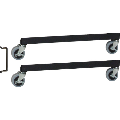 Ensemble mobile de support sur pied pour casiers de rangement &agrave; emboîtement Seaboard Timber Mart