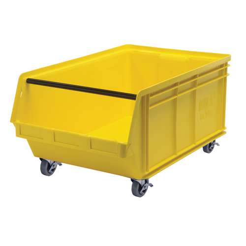 Bac mobile MAGNUM, 14-7/8" ha x 18-3/8" la x 29" p, Capacit&eacute; de 150 lb, Jaune Seaboard Timber Mart