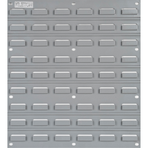 Panneau perfor&eacute; en m&eacute;tal pour bacs, 16 bacs, 18" la x 1/8" p x 19" h Seaboard Timber Mart