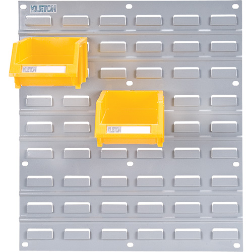 Panneau perfor&eacute; en m&eacute;tal pour bacs, 16 bacs, 18" la x 1/8" p x 19" h Seaboard Timber Mart