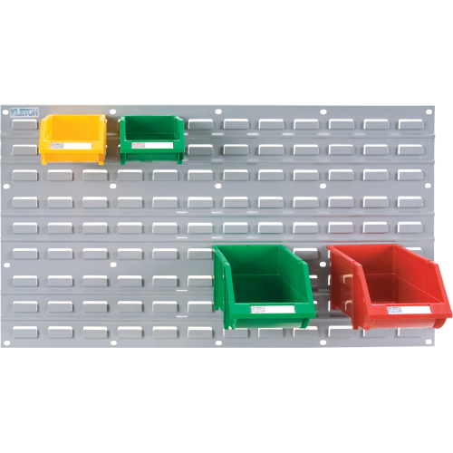 Panneau perfor&eacute; en m&eacute;tal pour bacs, 32 bacs, 36" la x 1/8" p x 19" h Seaboard Timber Mart