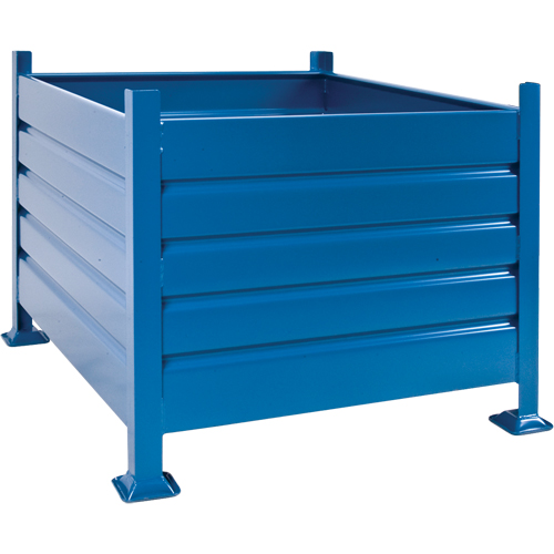 Contenants de vrac empilables, 30" ha x 40,5" la x 48,5" p, Capacit&eacute; de 4500 lb Seaboard Timber Mart