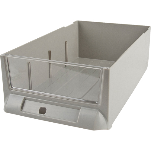Tiroir de rechange pour armoires de pi&egrave;ces KPC-200, Plastique, 5-3/8" la x 9-13/16" p, 3-3/10" h, Gris Seaboard Timber Mart