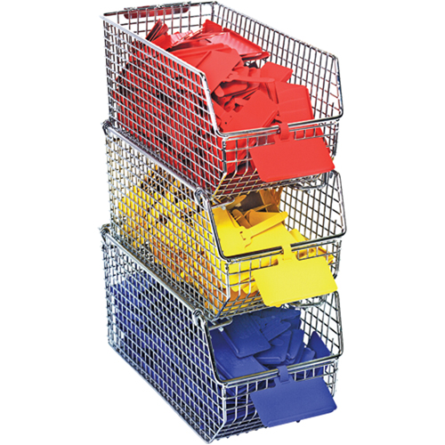 Wire Mesh Stack & Hang Bins Seaboard Timber Mart