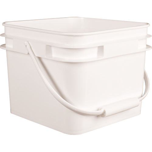 Square Pail, Plastic, 2.1 gal. Seaboard Timber Mart