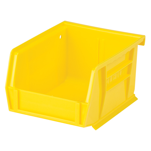Stack & Hang Bin, 4-1/8" W x 3" H x 5-3/8" D, Yellow Seaboard Timber Mart