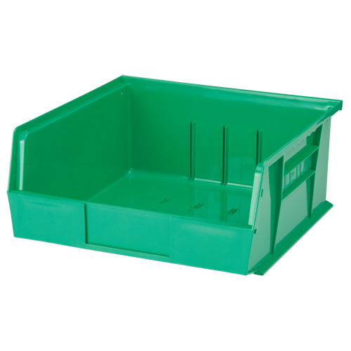 Stack & Hang Bin, 11" W x 5" H x 10-7/8" D, Green Seaboard Timber Mart