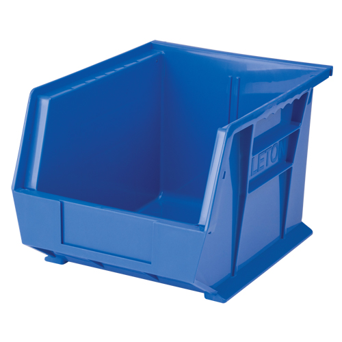 Stack & Hang Bin, 8-1/4" W x 7" H x 10-3/4" D, Blue Seaboard Timber Mart