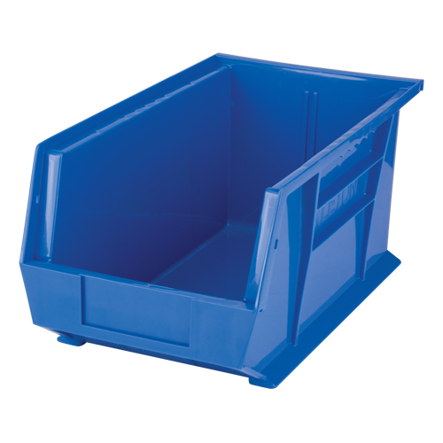Bac empilable & &agrave; suspendre, 8-1/4" la, 7" h x 14-3/4" p, Bleu Seaboard Timber Mart