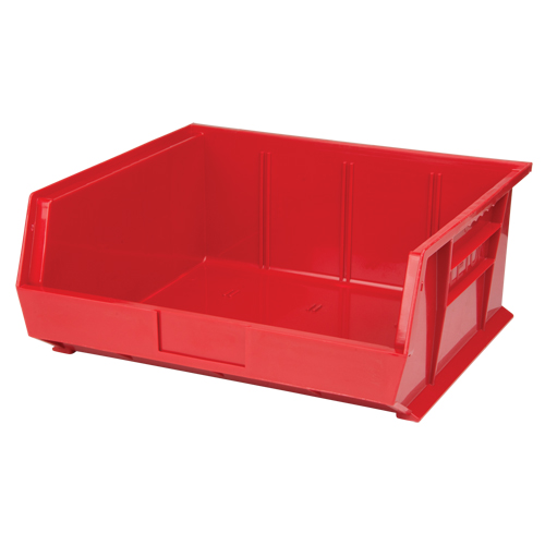 Stack & Hang Bin, 16-1/2" W x 7" H x 14-3/4" D, Red Seaboard Timber Mart