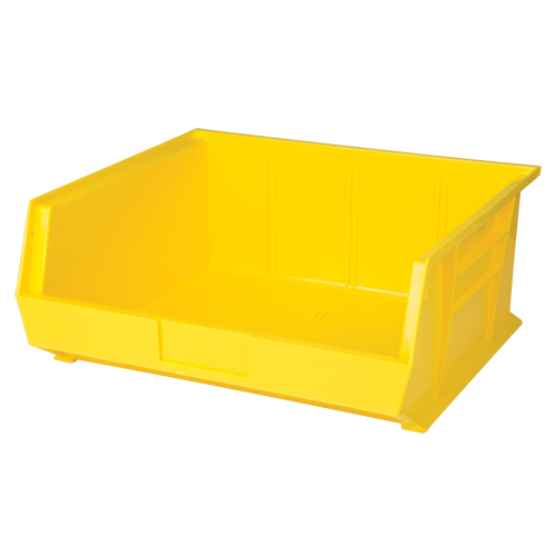 Stack & Hang Bin, 16-1/2" W x 7" H x 14-3/4" D, Yellow Seaboard Timber Mart