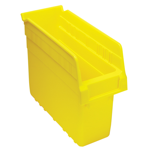 Bacs pour &eacute;tag&egrave;re Store-Max, 4-3/8" la x 8" H x 11-5/8" p, Jaune, Capacit&eacute; 44 lb Seaboard Timber Mart