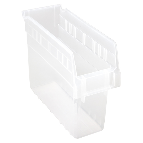 Bacs pour &eacute;tag&egrave;re Store-Max, 4-3/8" la x 8" H x 11-5/8" p, Transparent, Capacit&eacute; 44 lb Seaboard Timber Mart