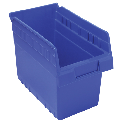 Bacs pour &eacute;tag&egrave;re Store-Max, 6-5/8" la x 8" H x 11-5/8" p, Bleu, Capacit&eacute; 44 lb Seaboard Timber Mart