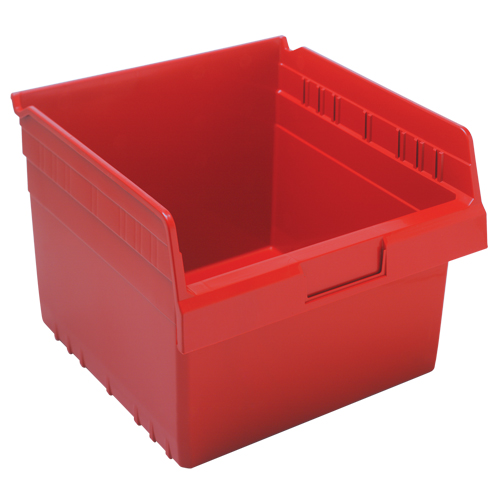 Bacs pour &eacute;tag&egrave;re Store-Max, 11-1/8" la x 8" H x 11-5/8" p, Rouge, Capacit&eacute; 44 lb Seaboard Timber Mart