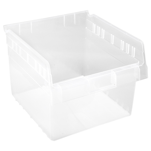 Bacs pour &eacute;tag&egrave;re Store-Max, 11-1/8" la x 8" H x 11-5/8" p, Transparent, Capacit&eacute; 44 lb Seaboard Timber Mart