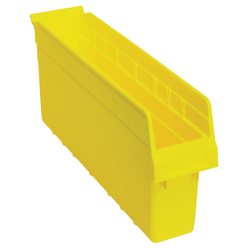 Bacs pour &eacute;tag&egrave;re Store-Max, 4-3/8" la x 8" H x 17-7/8" p, Jaune, Capacit&eacute; 56 lb Seaboard Timber Mart