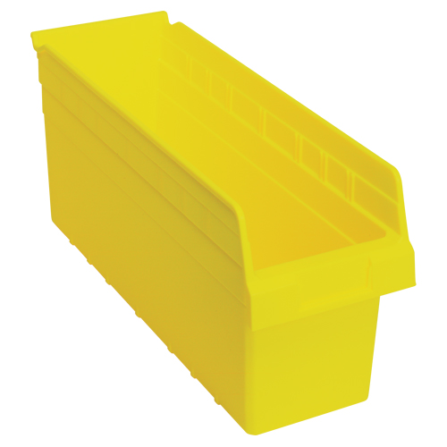 Bacs pour &eacute;tag&egrave;re Store-Max, 6-5/8" la x 8" H x 17-7/8" p, Jaune, Capacit&eacute; 56 lb Seaboard Timber Mart