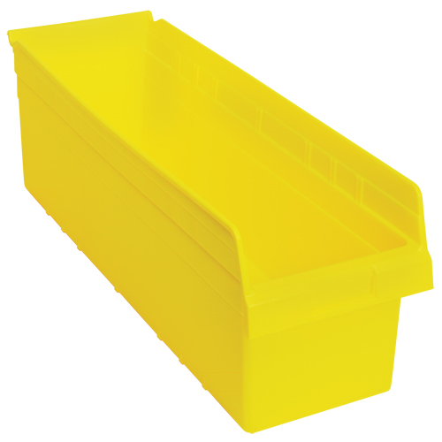 Bacs pour &eacute;tag&egrave;re Store-Max, 8-3/8" la x 8" H x 23-5/8" p, Jaune, Capacit&eacute; 68 lb Seaboard Timber Mart