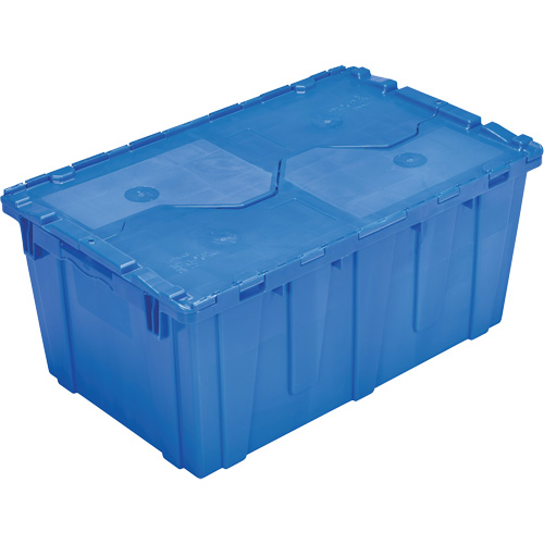 FP243C FliPak Nestable Tote, 26.9" x 16.9" x 12.1", Blue Seaboard Timber Mart