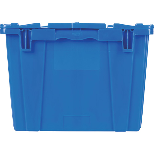 FP243C FliPak Nestable Tote, 26.9" x 16.9" x 12.1", Blue Seaboard Timber Mart