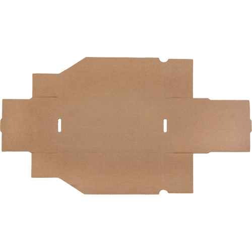 Boîtes profondes en carton ondul&eacute;, 5-3/4" la x 11-1/4" p x 4-1/2" h, Beige Seaboard Timber Mart